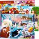 QUOKKA Puzzles for Toddlers YPF5 3-5 - 3 x 36 Pieces Floor Puzzles for Kids Ages 2-4 - 12 Toy 3D Figures Learning Farm Animals for 4-6 - Jigsaw Game for Boy and Girl 3-5-7 Year Old