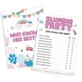 Sleepover Games Birthday Party YPF5 Games Slumber Party Games Sleep Over Party Decorations for Girls 30 Games Cards -C007