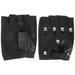 1 Pair Workout Gloves Anti-skid Exercise Gloves Cycling Half Finger Gloves Leather Fingerless Glove