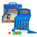 Point Games Bounce 4 YPF5 in a Row - Travel Storage Case- Classic Board Games w Twist - Line Up 4 Classic Game - Strategical Thinking and Aim Practice - Portable Toys for Boys and Girls Ages 6+