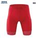 Cycling Shorts Men Blank Black&Grey&Red Gel Pad Summer Bike Shorts Road Racing Compression Reflective Bicycle Knicker SS-RED XS(EUR 2XS)