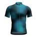 NSQFKALL Cycling Jersey for Men Short Sleece Full Zip Breathable Bike Shirt Quick-dry Printed Bicycle Clothing for Road Biking Riding