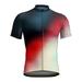 NSQFKALL Cycling Jersey for Men Short Sleece Full Zip Breathable Bike Shirt Quick-dry Printed Bicycle Clothing for Road Biking Riding