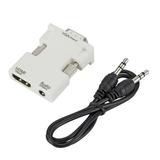 Kaola 3.5mm Portable 1080P HDIM to VGA Adapter Converter with Audio Output Cable Wire