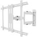 xrboomlife PS350W Full Motion Articulating TV Wall Mount for 37-inch to 60-inch TVs | Low Profile & 22 Extension | VESA Compatible up to 600 x 400 | White