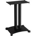 xrboomlife SFC22-B1 Steel Series 22 Speaker Stand for Center Channel Speakers Black