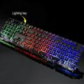 Flag Day Clearance Mechanical Gaming Keyboard RGB 104 Keys Ultra-Slim LED Backlit USB Wired Keyboard Durable Abs Keycaps/Anti-Ghosting/Spill-Resistant Computer Keyboard for PC Mac Xbox Gamer