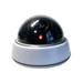 DGOO Fake Security Camera Simulation Dummy Hemisphere Camera Wireless Surveillance System Realistic Look Indoor With Flashing Red LED For Home