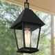 Kimbo Outdoor Pendant Lights Garage Porch Hanging Lights - L 7.1 x W 7.1 x H 13.4