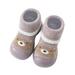 rinsvye Toddler Kids Infant Baby Boys Girls Shoes First Walkers Thickened Warm Cute Cartoon Socks Shoes Antislip Shoes Prewalker Sneaker Girls Tennis Shoes Size 3 Cat And Girls Sandals Boys Shoes