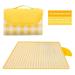 Outdoor Extra Large Beach Blanketï¼ˆ12*8 Lnï¼‰ Waterproof Foldable Blankets Picnic Mat Foldable Sand Mat for Beach Camping Hiking Travel Outdoor Family