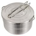 Stainless Steel Outdoor Camping Pot Portable Camping Backpacking Cooking Pot