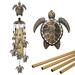 Outdoor Sea Turtles Wind YPF5 Chimes Decor Memorial Wind Turtle Wind Bells Turtle Wind Catcher Bronze Tortoise Wind Chimes for Home Yard Patio Garden Decoration Festival Gifts for Mom