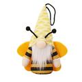 Meuva Bee Festival Glowing Gnome Doll Pendant Dwarf Decoration Ornaments Rabbit Plush Doll 1PCS Our 1st Christmas Ornament Beads for Doorways for Girls The Christmas Shoppe Garland