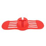 Armrest Couch Cup Holder Silicone Prevent Slip Avoid Spills Couch Drink Holder for Sofa Arm Chair Recliner Red