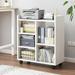 Lorelo 360 Degree Pulley Heightening Design File Cabinet Multi Compartments Open File Storage Shelf