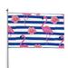 Kll Pink Flamingo Flag 4x6 Ft Parade Party Flag Outdoor Flag Decorative Flag Banner Flags Garden Flag Home House Flags