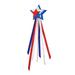Zmeidao 4th of July Independence Day Fairy Wands Home Goods Decor USA Flag Ribbon Sticks Home Decoration USA Decor American Flag for House Party Decor Home Supplies Household Products Wood