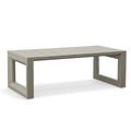 Dalilah Gray Aluminum Patio Cocktail Table