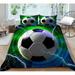 Soccer Comforter Cover Set Watercolor Tie-dye Duvet Cover for Kid Teen Boys Girls Room Decor Sports Game Quilted Duvet Cover Colorful Graffiti Hip Hop 1 Quilt Cover with 2 Pillowcases