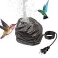 Bird Bath Fountains Resin YPF5 Rockery Water Fountain with Pump Water Fountain Combo Set with 4.6 ft Power Cord Water Fountain for Outdoor Garden Yard Patio Lawn Aquariums Fish Tank