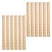 Wooden Ruler 12 Pcs School Accessory Student Supply Flexible Portable Kids Office Child