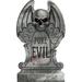 Spooky Pure Evil Foam Tombstone - 22 (1 Pc.) - Unique & Highly-Detailed Haunted Graveyard Decor - Perfect For & Horror Enthusiasts