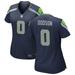 Tyrel Dodson Women's Nike College Navy Seattle Seahawks Custom Game Jersey