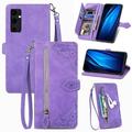 Case For Tecno Pova NEO 2 Flip Zipper Style Wallet Business Multi-color Multi-card Slot