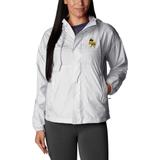 Women's Columbia White Salt Lake Bees Omni-Shade Flash Challenger Full-Zip Windbreaker Jacket