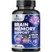 Brain Booster Nootropic Supplement 1000mg Support Focus Energy Memory & Clarity 60 Capsules