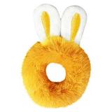 Blekii Bunnys Hair Clip / Hair Band Cute Stuffed Rabbit Ears Hair Clip Plush Bunnys Ears Ponytail Holder Hair Scrunchy for Children Girls Hair Ties Yellow Clearance