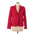 J.Crew Factory Store Wool Blazer Jacket: Red Jackets & Outerwear - Women's Size 8