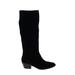 Steve Madden Boots: Black Solid Shoes - Women's Size 8