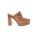 Gianni Bini Mule/Clog: Brown Shoes - Women's Size 9 1/2