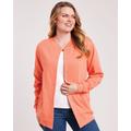 Blair Iconic Fleece Jacket - Orange - MED - Misses