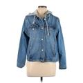 Steve Madden Denim Jacket: Blue Jackets & Outerwear - Women's Size Large