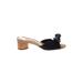 Crown & Ivy Sandals: Black Shoes - Women's Size 9