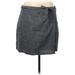 Gap Outlet Casual Skirt: Gray Marled Bottoms - Women's Size Large