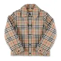 Burberry , Boys Clothing Shirts Archive Beige Check Ss24 ,Multicolor male, Sizes: 8 Y