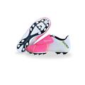 Precision Precision Matrix Junior Football Boots FG/AG - Fuchsia/White/Lime / UKC9