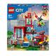 "LEGO City Fire Station, Garage & Truck Toy 60320"