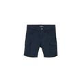 Cargoshorts S.OLIVER JUNIOR Gr. 128, N-Gr, blau (navy) Jungen Hosen Shorts