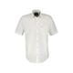 Leinenhemd LERROS "LERROS Lässiges Baumwoll-Leinenhemd, unifarben" Gr. XL, Normalgrößen, weiß (white) Herren Hemden Langarm