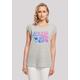 T-Shirt F4NT4STIC "Sex Education Sex Kid Blend Netflix TV Series" Gr. S, grau (heather grey) Damen Shirts Jersey