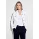 Jeansjacke CECIL Gr. L (42), weiß (white) Damen Jacken Jeansjacken