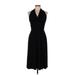 Jones Wear Dress Casual Dress - A-Line: Black Solid Dresses - Women's Size 6