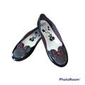 Disney Shoes | 5/$25 Sale Girls 2 Disney Minnie Mouse Glitter Shiny Flats | Color: Black | Size: 2g