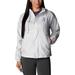 Women's Columbia White Hartford Yard Goats Omni-Shade Flash Challenger Full-Zip Windbreaker Jacket