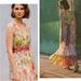Anthropologie Dresses | Anthropologie Malibu Maxi Floral Dress | Color: Pink/Yellow | Size: 0